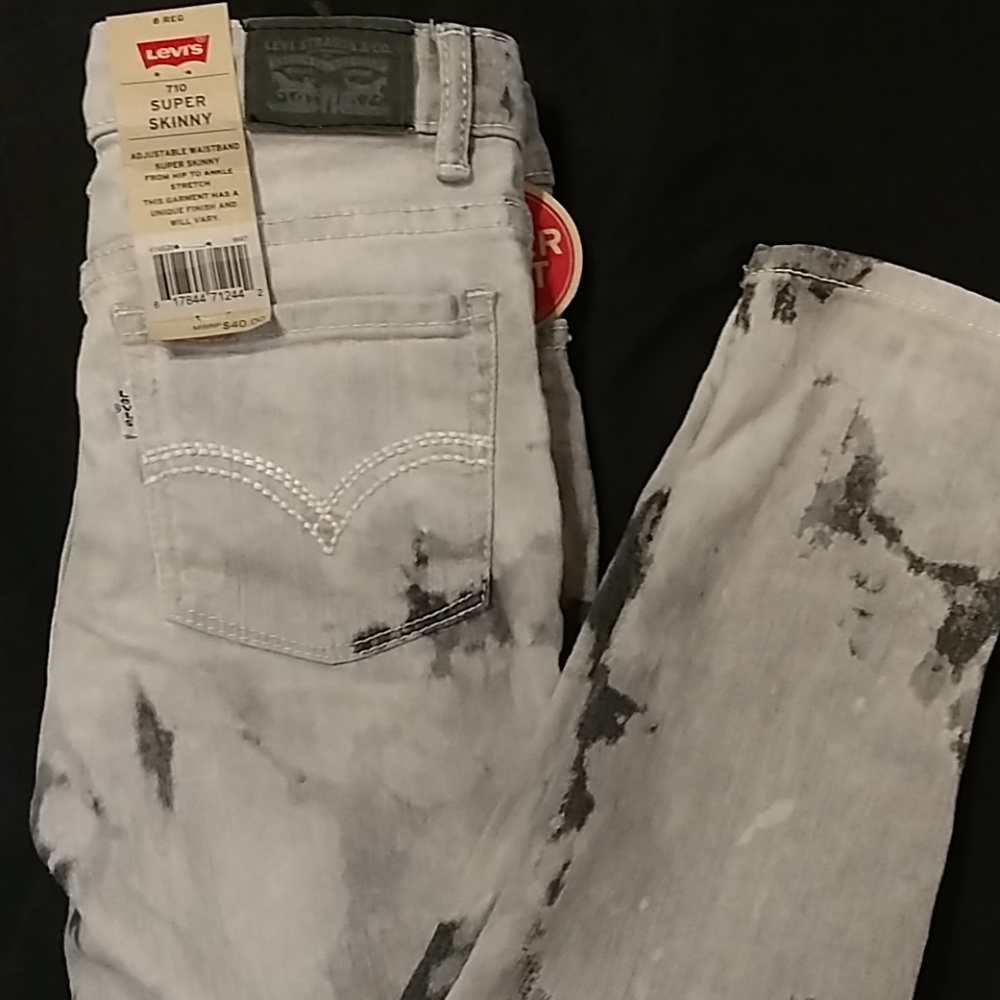 Little girls nwt skinny jeans